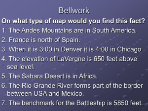 Types of Maps Review