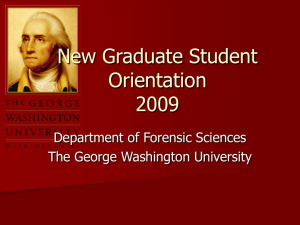 New Graduate Student Orientation 2008