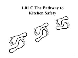 The Pathway to Kitchen Safety
