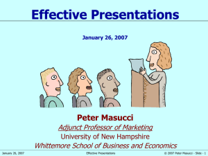 PowerPoint Presentation - University of New Hampshire