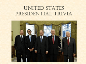 United States Presidential Trivia
