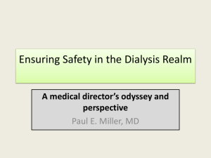 MISSED: Missed Incidences of Signals of Safety Explored in Dialysis