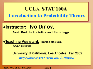 Chapter 1 - UCLA Statistics