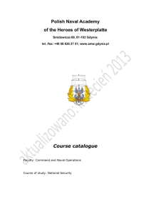 Course of study: National Security