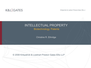 INTELLECTUAL PROPERTY 101