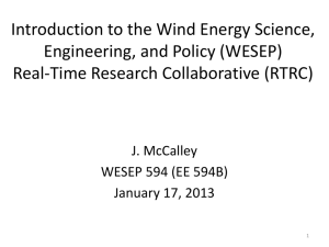 WESEP Faculty Meeting - Iowa State University
