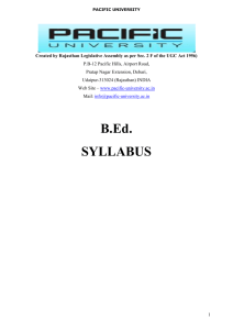 1. B.Ed SYLLABUS