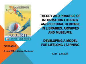 9 June 2014 &ndash; 1 &ndash; Theory and practice of IL and CH in LAMs