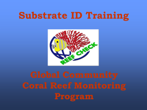 Reef Check ID training materials
