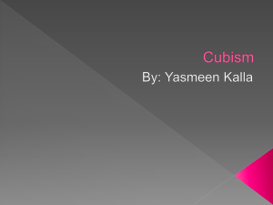 Cubism - Qatar Academy