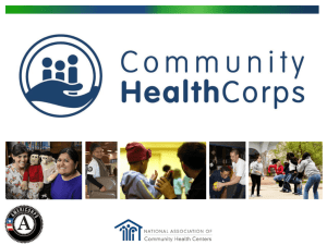 45 CFR § 2520.65 - Community HealthCorps
