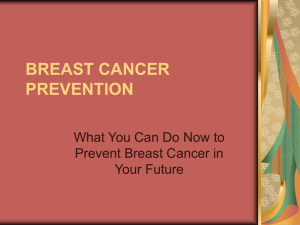 breast cancer prevention - Alpharetta Wellness Clinic