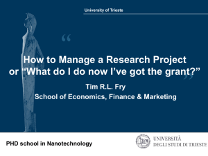 05_Manage - Graduate School of Nanotechnology