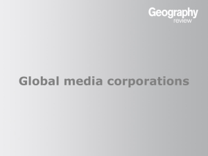 Global media corporations