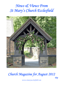 August_2012 - St Mary's Parish Church