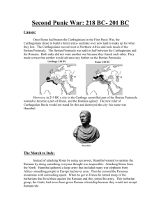 2nd and 3rd Punic Wars