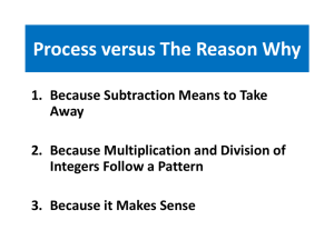 Power Point Part 3 - Math GR. 6-8