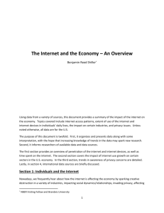 Schiller Internet and Economy