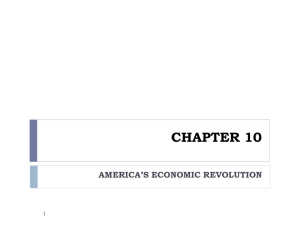 chapter 10 america's economic revolution