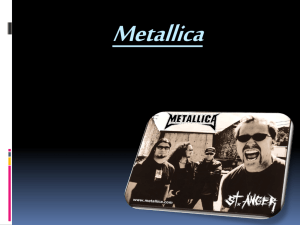 Metallica Powerpoint