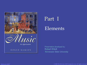 PowerPoint Presentation - Music: An Appreciation by Roger Kamien