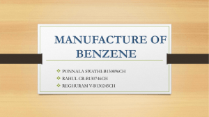 benzene manufacturing