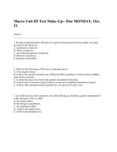 Macro Unit III Test Make-Up-- Due MONDAY, Oct. 21