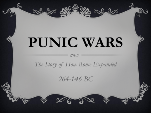 Punic Wars - Warren County Schools