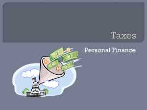 Taxes - Business Ed 4u