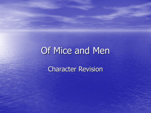 Of Mice and Men characters