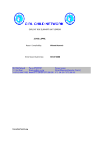 Girls at risk support unit end of year report