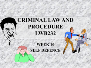 criminal law and procedure lwb232