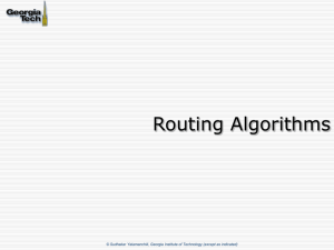 Routing - Georgia Institute of Technology