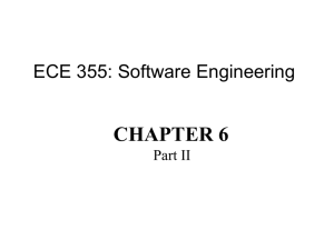 ECE 355 - Software Engineering Laboratory