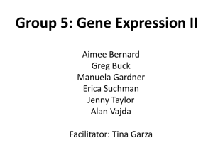 Epigenetics (PowerPoint) Boulder 2011