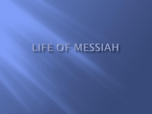 Life of Messiah - Beth Ariel Fellowship