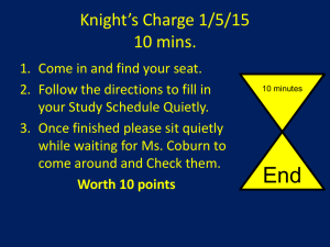 Knight*s Charge 1/5/15