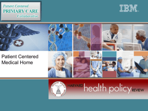 Patient-Centered PRIMARY CARE Collaborative