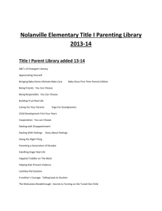 Parenting Library 13-14