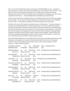 1257 VHA “ADMINISTRATORS” PAID OVER $300000