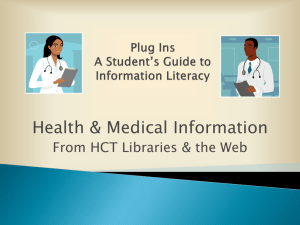 health & medical info