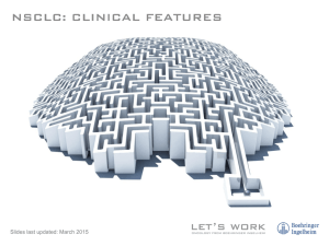 NSCLC Clinical Features