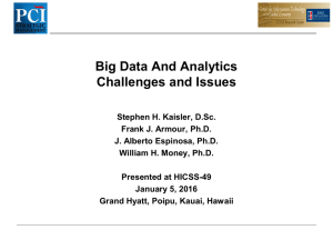 Analytics - Shidler College of Business