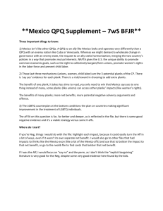 Mexico QPQ Supplement – 7wS BFJR