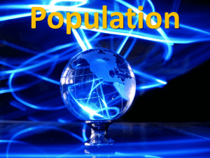 The Difference Between Population and Population Density