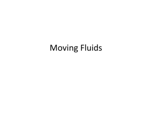 Moving Fluids w solns