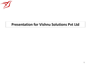 - Vishnu Solutions