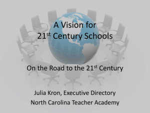 A Vision for 21st Century Schools
