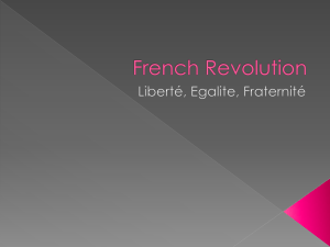 French Revolution - Social Studies: McLaughlin