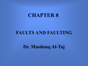 FAULTS AND FAULTING2